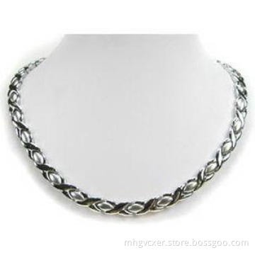 Titanium Health Necklace Anti Senility / Magnetic Health Ne